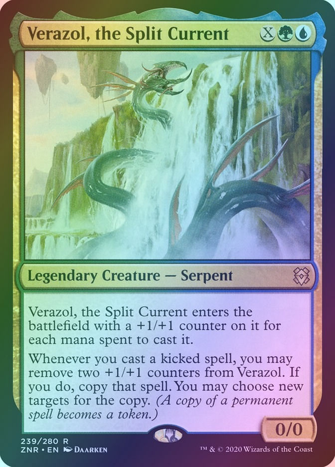 Verazol, the Split Current (ZNR) (239) / Foil