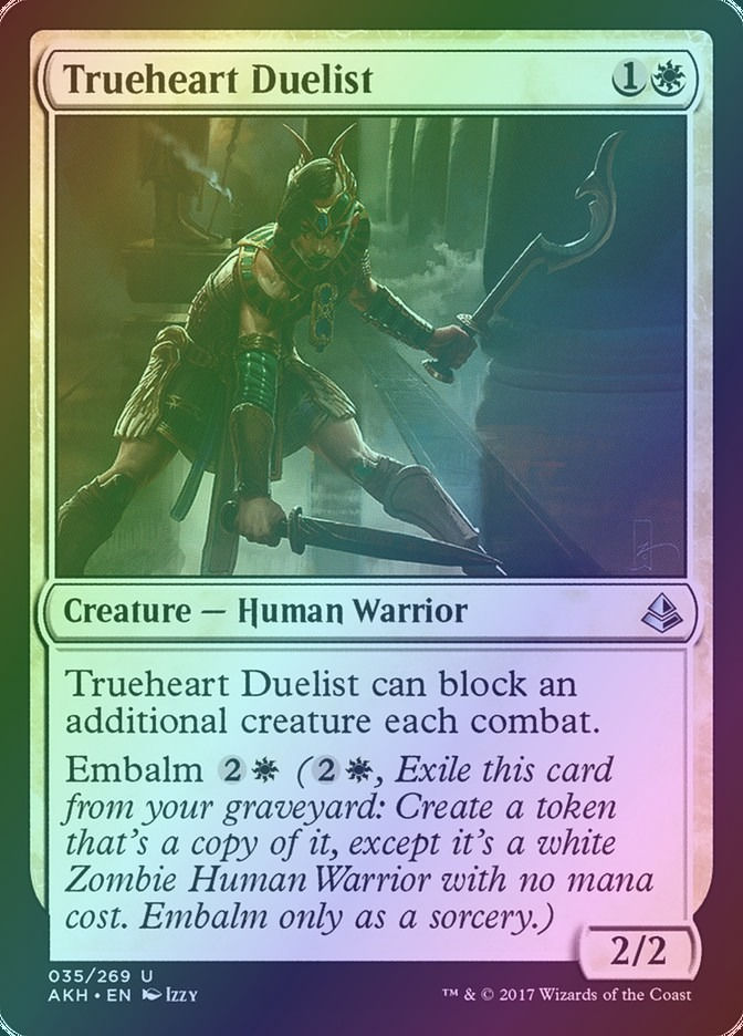 Trueheart Duelist (AKH) (35) / Foil