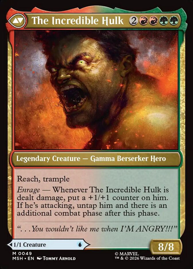 Bruce Banner // The Incredible Hulk (MSH) (49) — cara 2 de 2