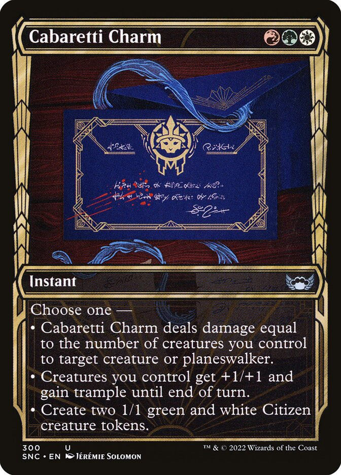 Cabaretti Charm (SNC) (300) / Showcase
