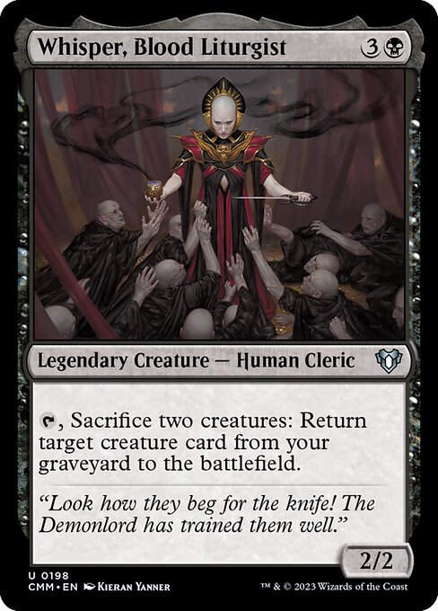 Whisper, Blood Liturgist (cmm)
