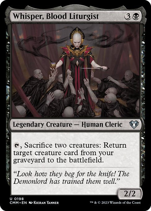 Whisper, Blood Liturgist (cmm)