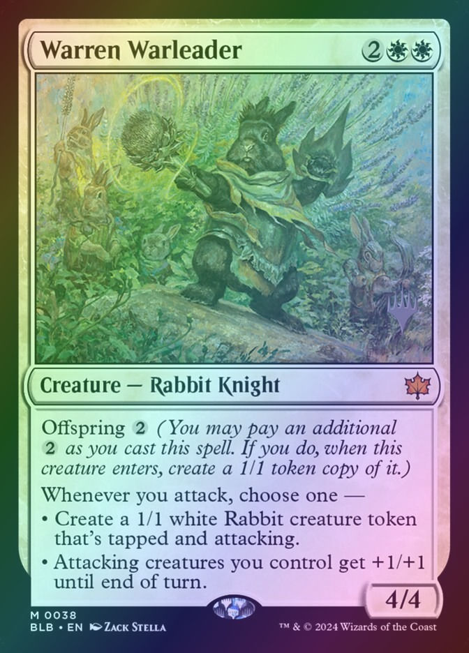 Warren Warleader (PBLB) (38p) / Foil