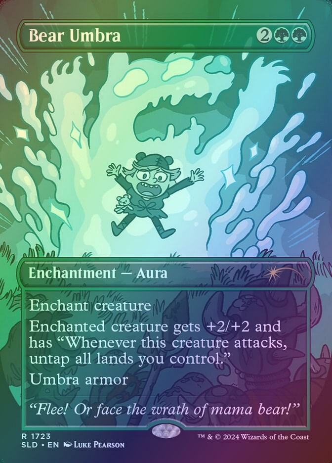 Bear Umbra (SLD) (1723) / Borderless / Foil