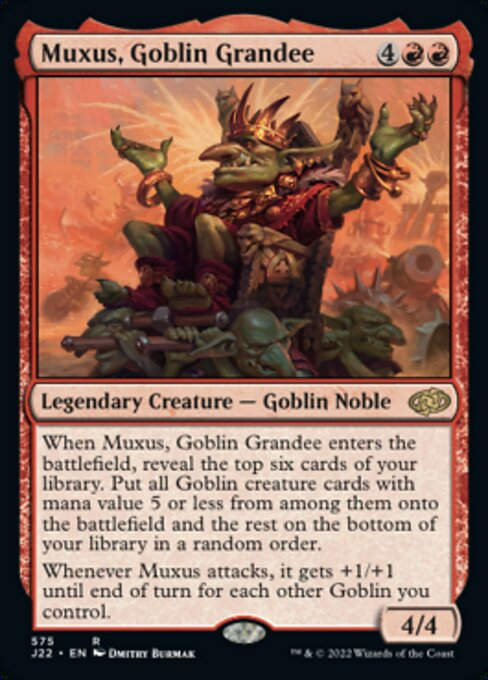 Muxus, Goblin Grandee (J22))