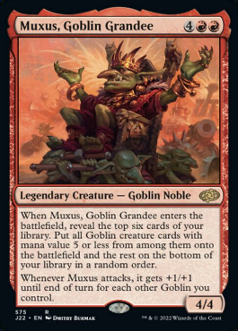 Muxus, Goblin Grandee (J22))