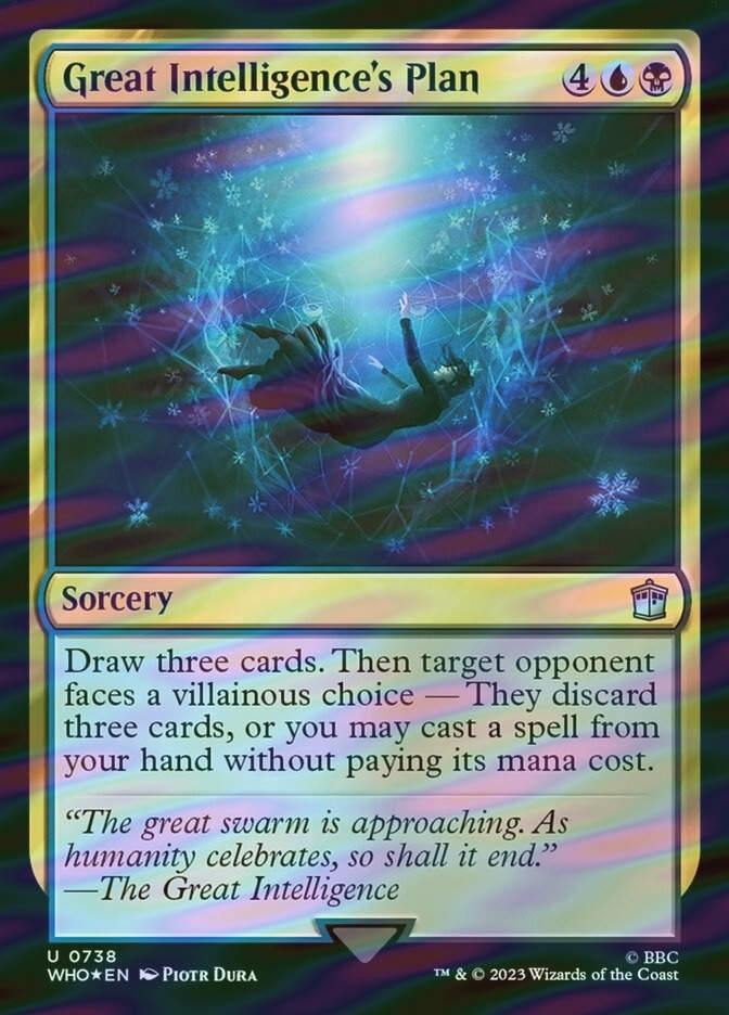 Great Intelligence's Plan (WHO) (738) / Surge Foil