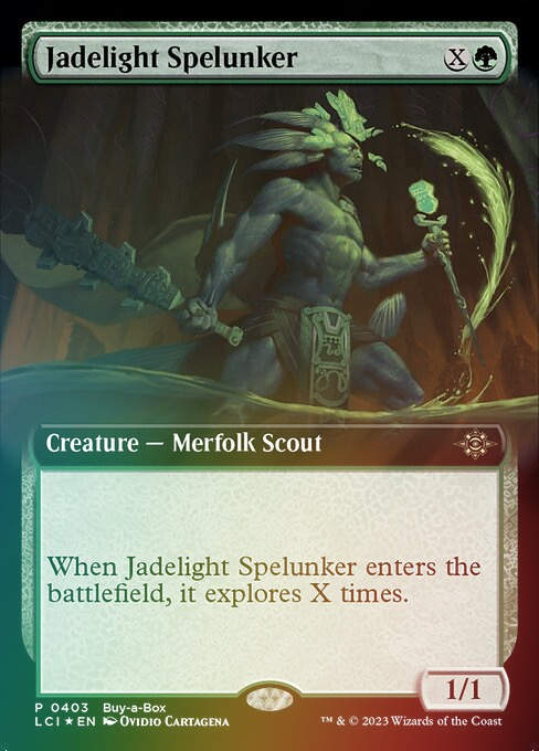 Jadelight Spelunker (lci) / Buy-a-Box Foil