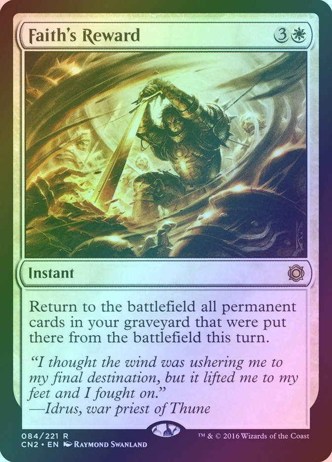 Faith's Reward (CN2) (84) / Foil