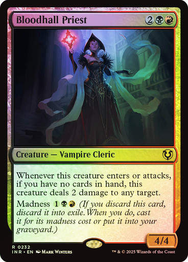 Bloodhall Priest (INR) (232) / Foil