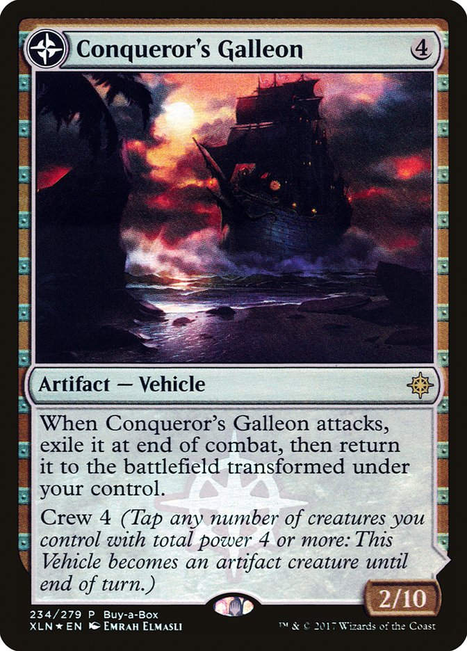Conqueror's Galleon // Conqueror's Foothold (PXTC) (234) / Foil