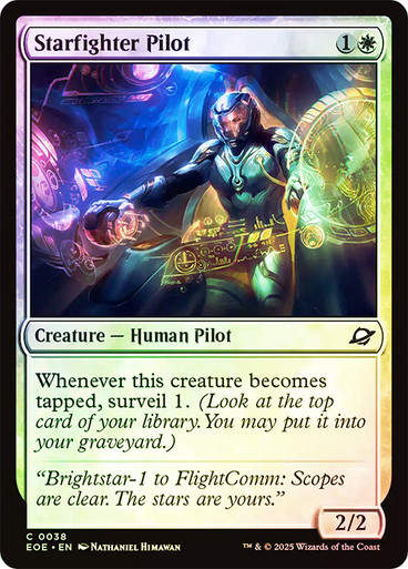 Starfighter Pilot (EOE) (38) / Foil