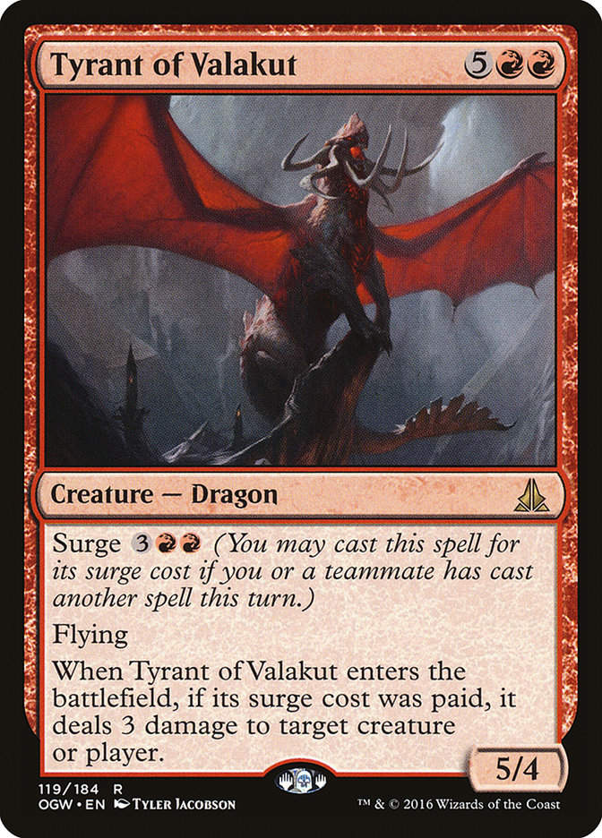 Tyrant of Valakut (OGW) (119)
