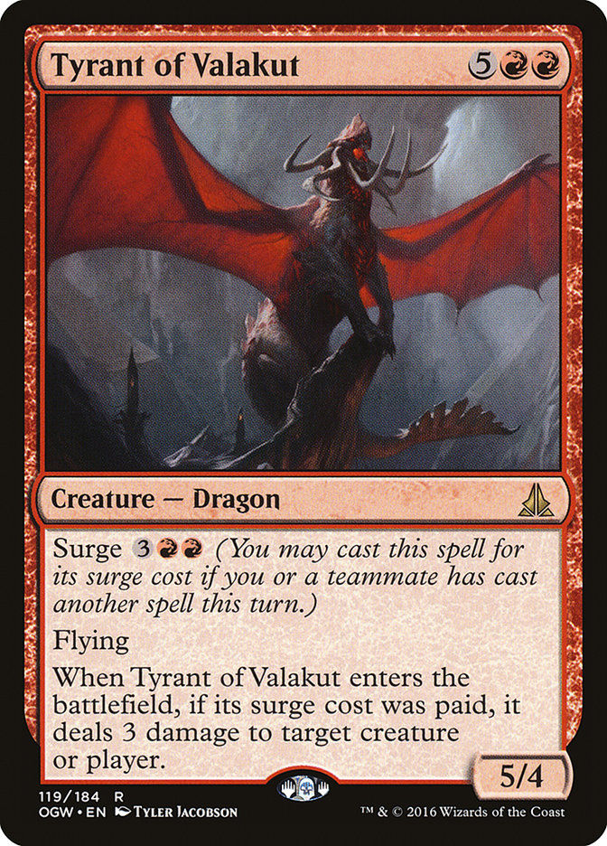 Tyrant of Valakut (OGW) (119)