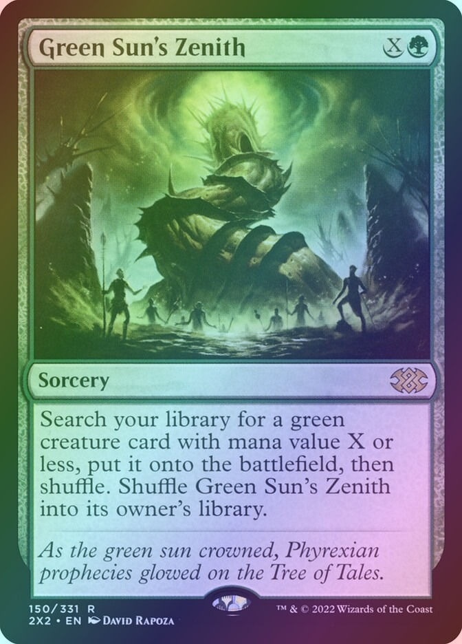 Green Sun's Zenith (2X2) (150) / Foil
