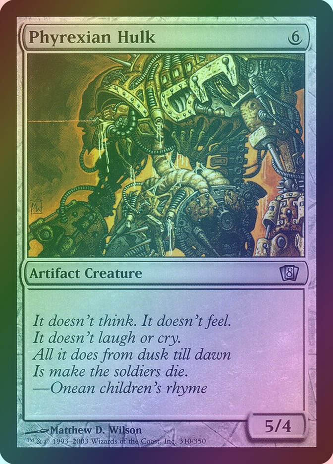 Phyrexian Hulk (8ED) (310★) / Foil
