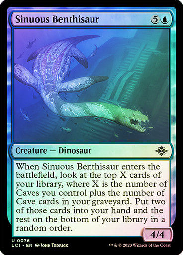 Sinuous Benthisaur (lci) / Foil