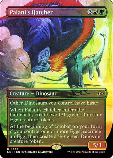 Palani's Hatcher (lci) / Borderless / Foil