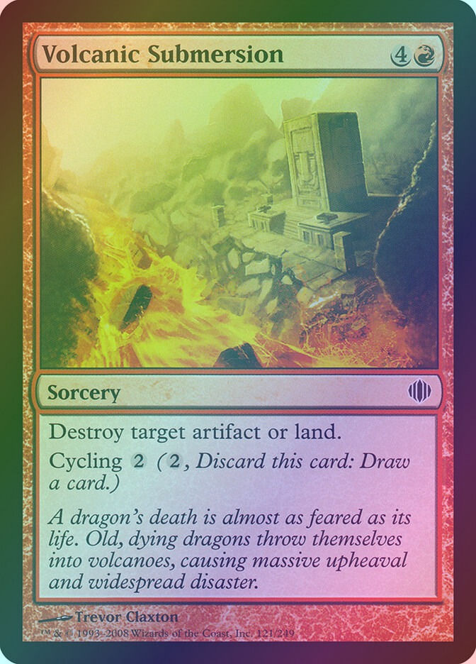 Volcanic Submersion (ALA) (121) / Foil
