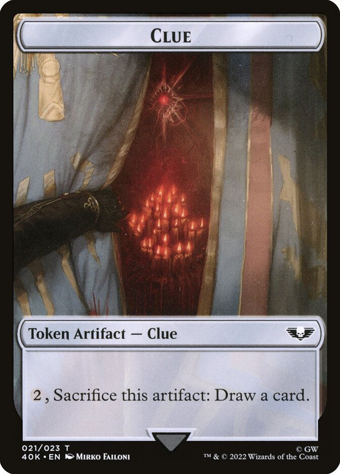 Astartes Warrior // Clue (T40K) (1 // 21) — cara 2 de 2