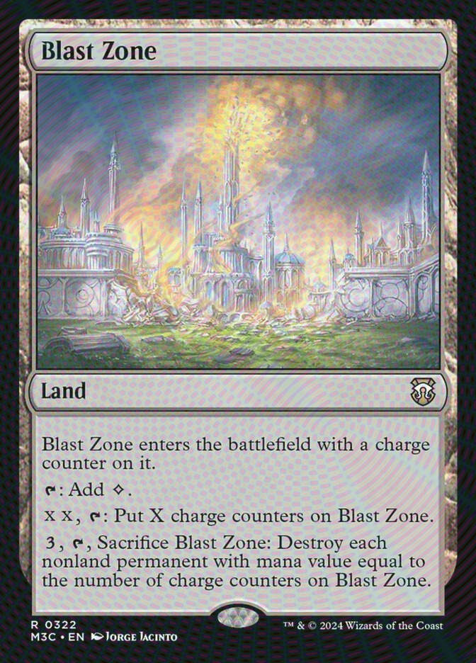 Blast Zone (M3C) (322) / Ripple Foil