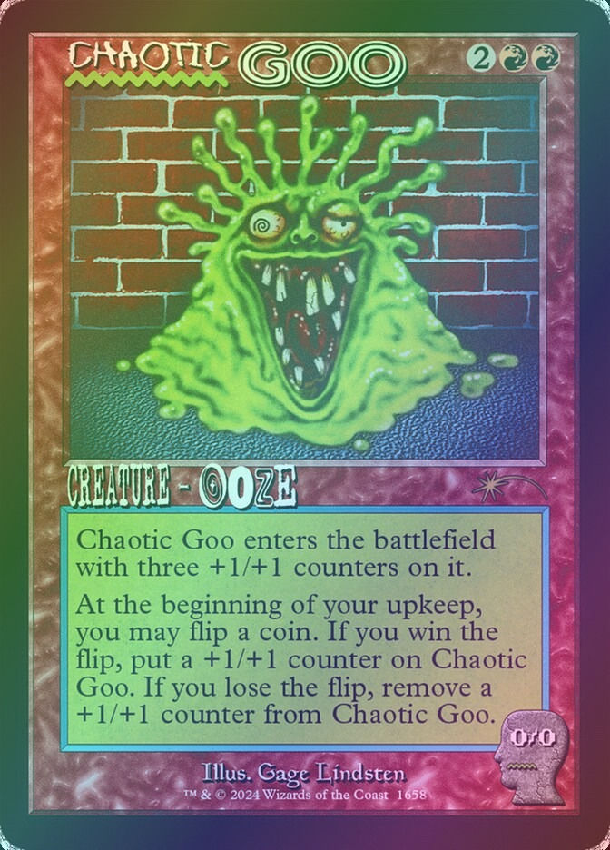 Chaotic Goo (SLD) (1658) / Foil