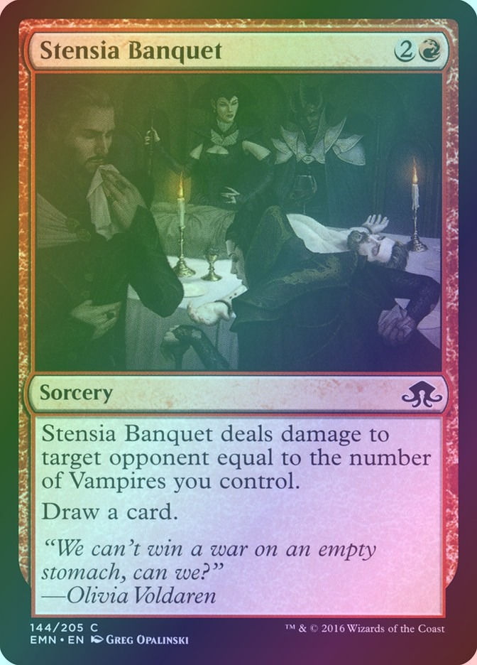 Stensia Banquet (EMN) (144) / Foil