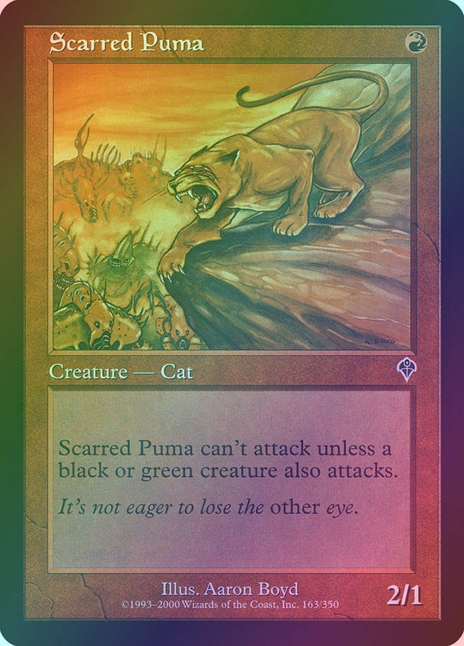 Scarred Puma (INV) (163) / Foil