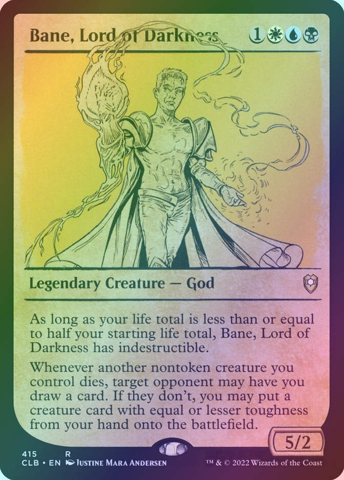 Bane, Lord of Darkness (CLB) (415) / Showcase / Foil
