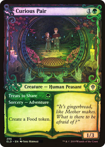 Curious Pair // Treats to Share (ELD) (296) / Showcase / Foil