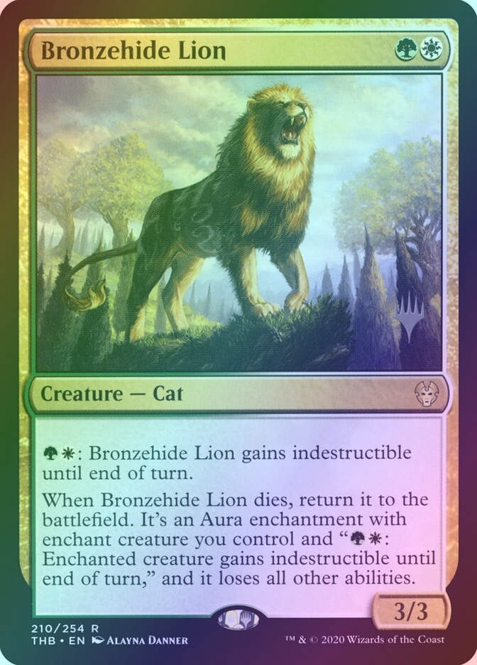 Bronzehide Lion (PTHB) (210p) / Foil