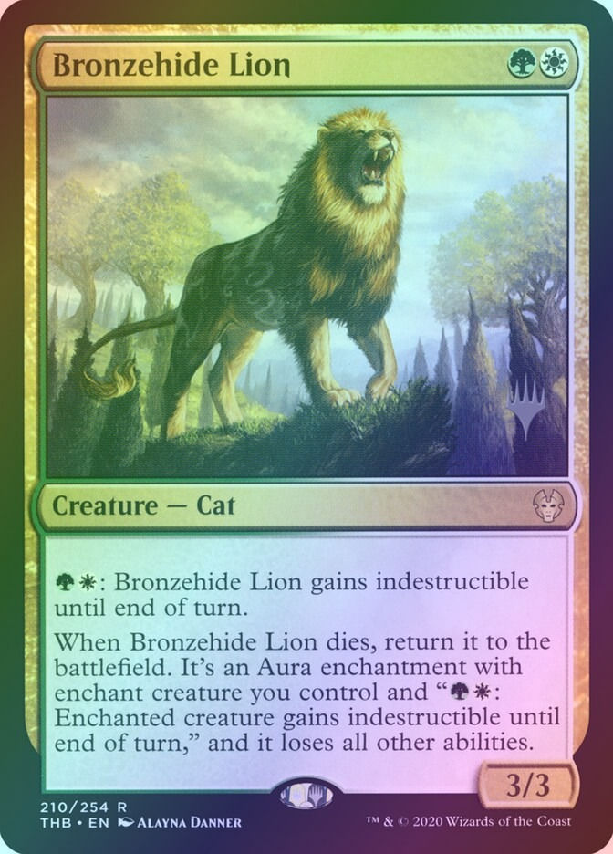 Bronzehide Lion (PTHB) (210p) / Foil
