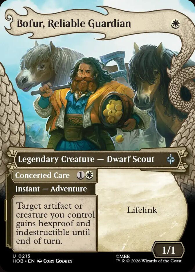 Bofur, Reliable Guardian // Concerted Care (HOB) (215) / Showcase
