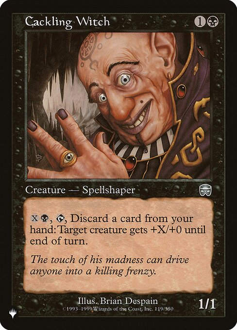 Cackling Witch (PLST) (MMQ-119)