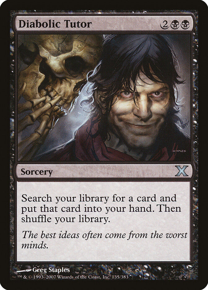 Diabolic Tutor (10E) (135)