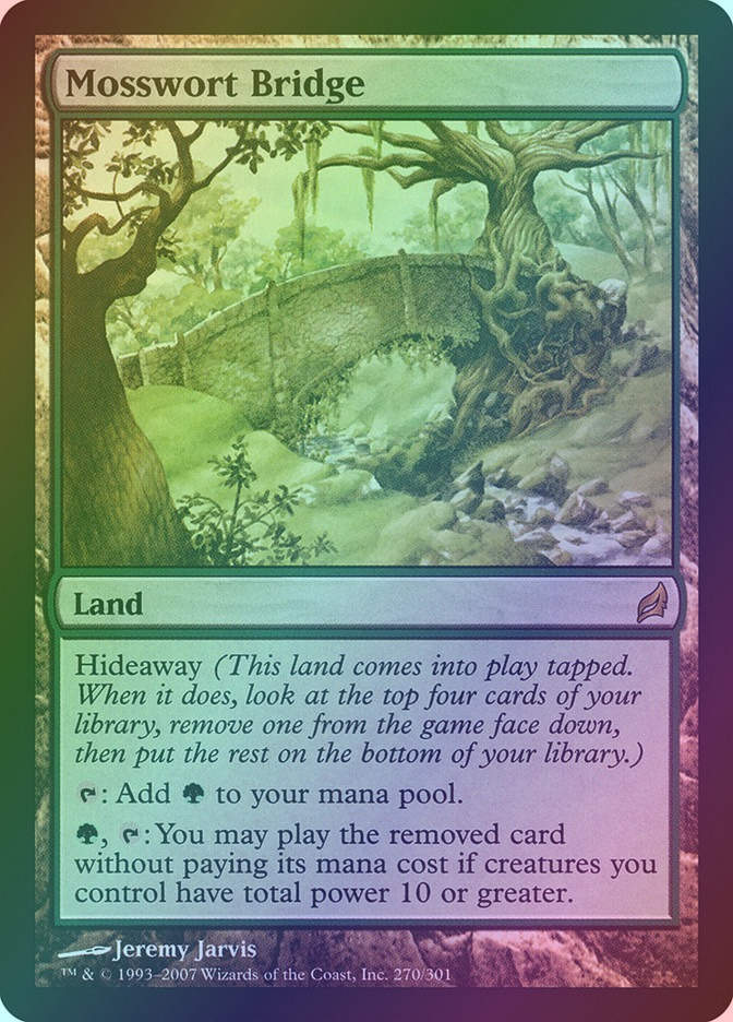 Mosswort Bridge (LRW) (270) / Foil