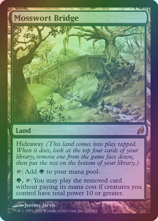 Mosswort Bridge (LRW) (270) / Foil
