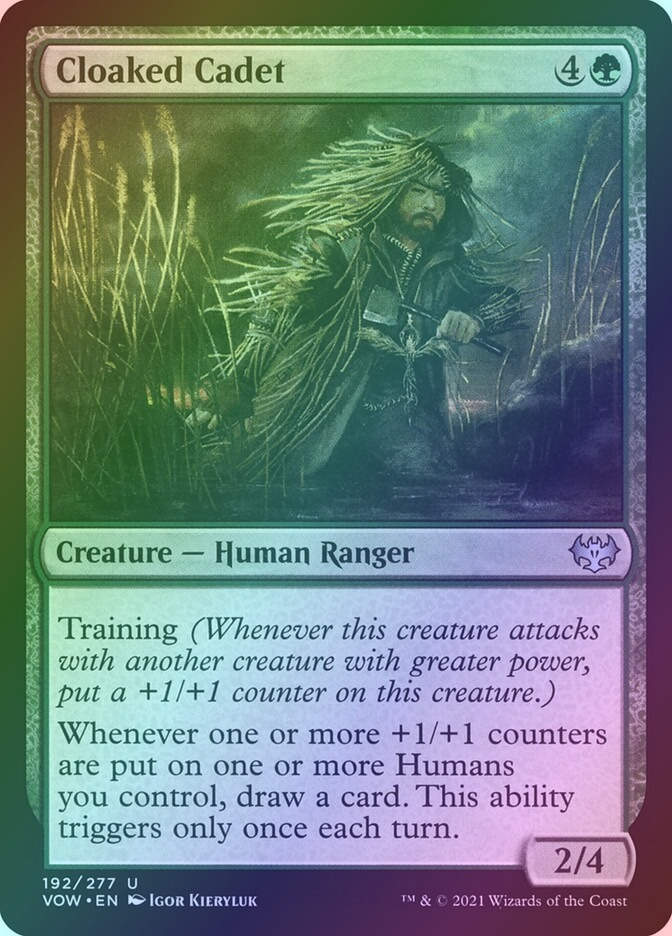 Cloaked Cadet (VOW) (192) / Foil