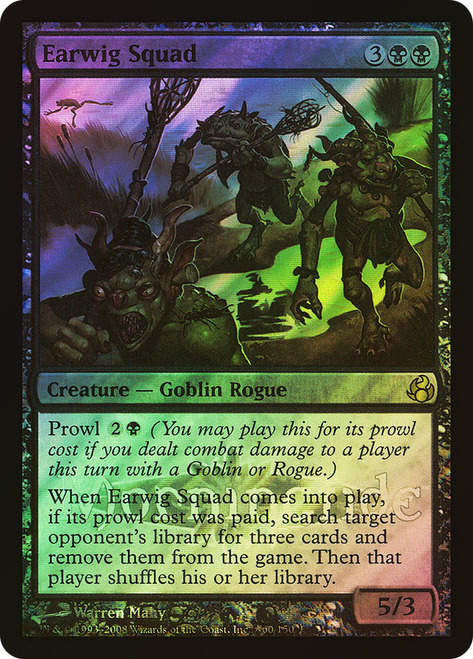 Earwig Squad / Launch / Foil