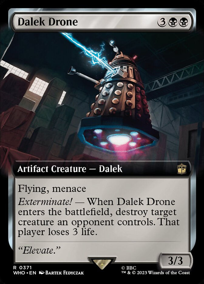 Dalek Drone (WHO) (371) / Extended Art