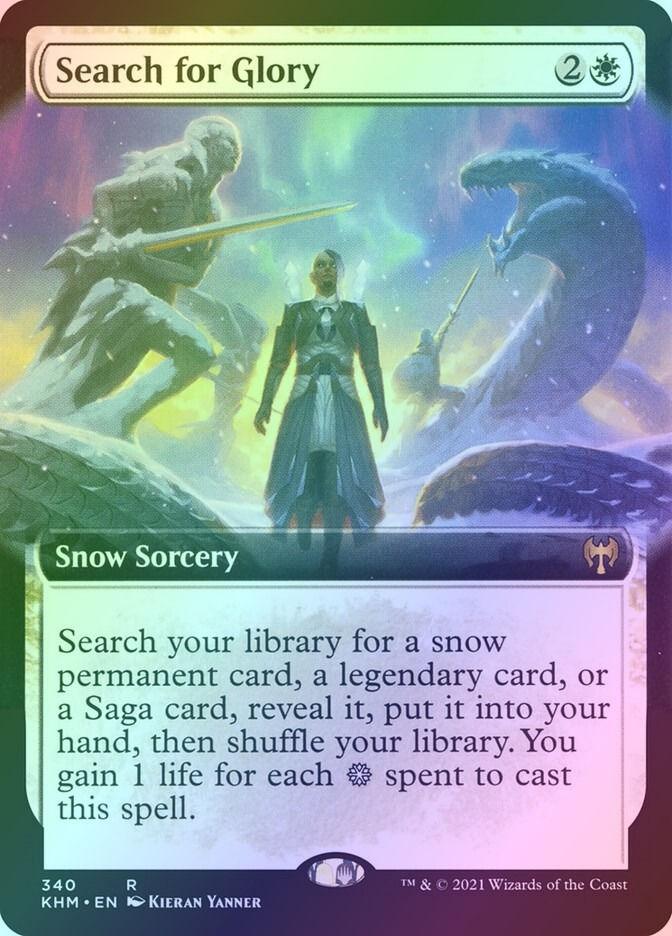 Search for Glory (KHM) (340) / Extended Art / Foil