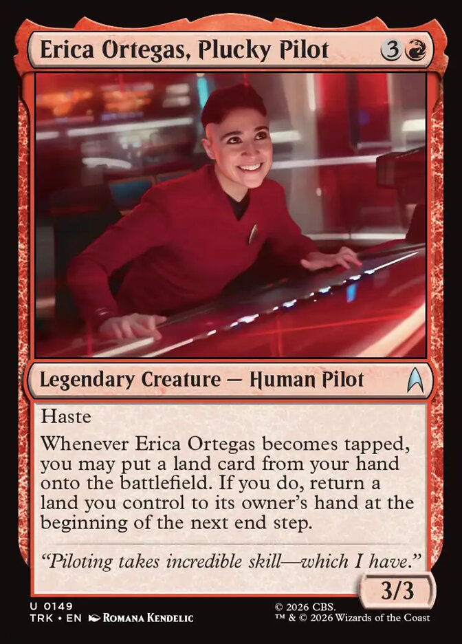 Erica Ortegas, Plucky Pilot (TRK) (149)