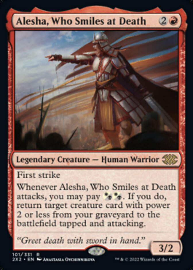 Alesha, Who Smiles at Death (2X2)