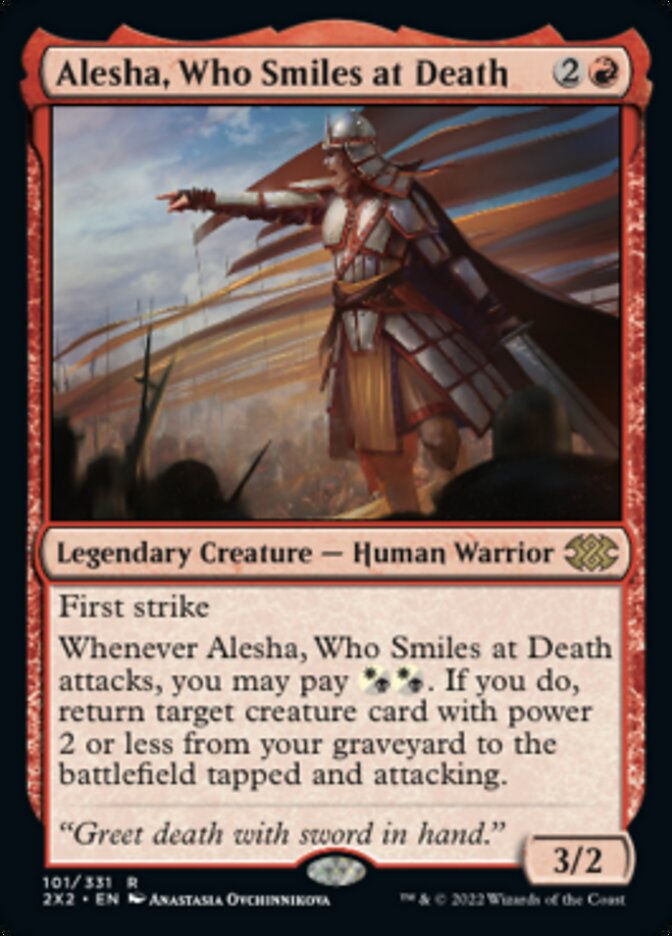 Alesha, Who Smiles at Death (2X2)