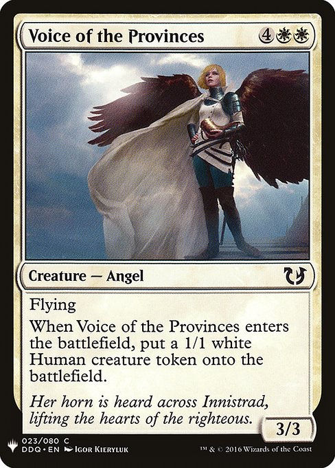 Voice of the Provinces (PLST) (DDQ-23)