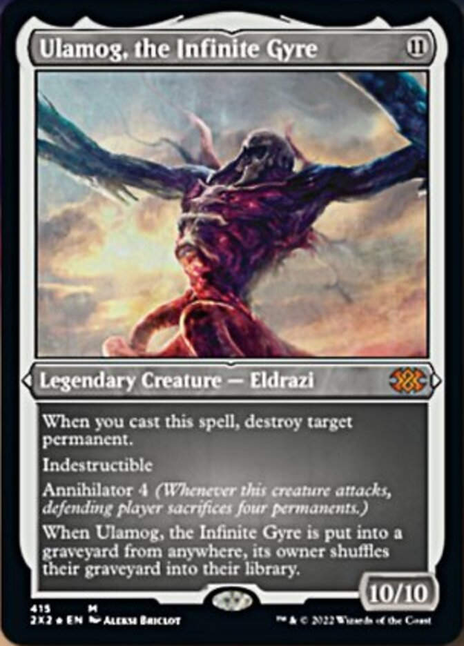 Ulamog, the Infinite Gyre (2X2) / Etched Foil
