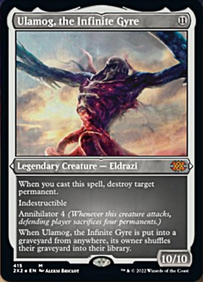 Ulamog, the Infinite Gyre (2X2) / Etched Foil