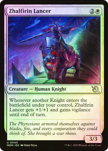 Zhalfirin Lancer (mom) / Foil