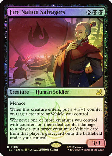 Fire Nation Salvagers (TLE) (106) / Foil