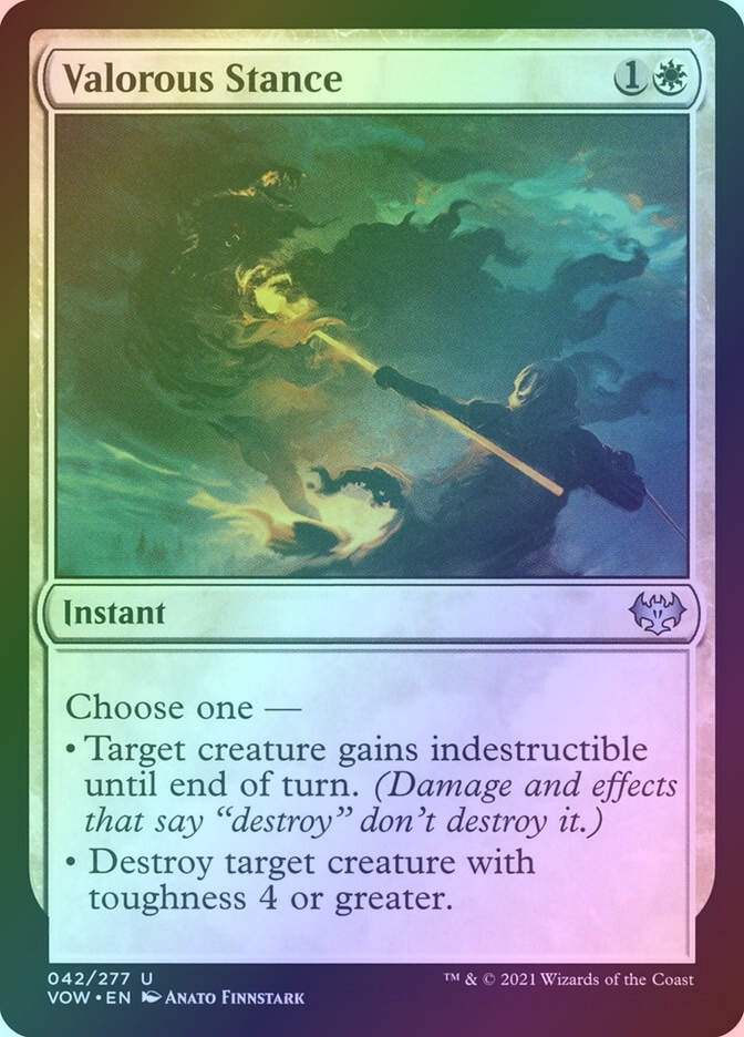 Valorous Stance (VOW) (42) / Foil